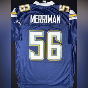 San Diego Chargers Shawne Merriman Reebok Premiere Football Jersey Size: Large